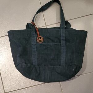 Michael Kors Dark Blue Denim Shoulder Bag